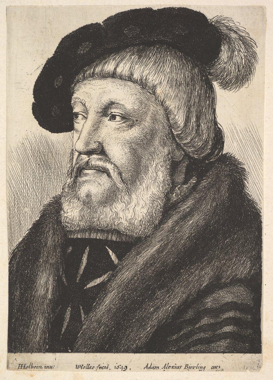 Sir William Butts, 1649 - Wenceslaus Hollar