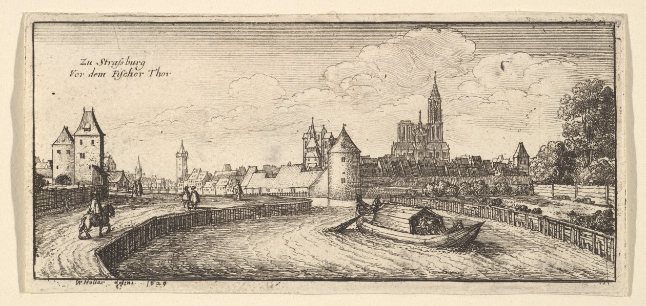 Strasbourg, 1663-65 - Wenceslaus Hollar