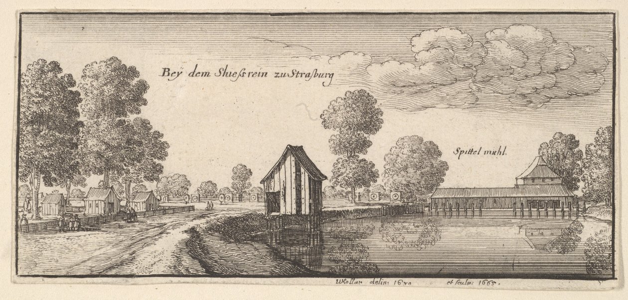Strasbourg, 1665 - Wenceslaus Hollar