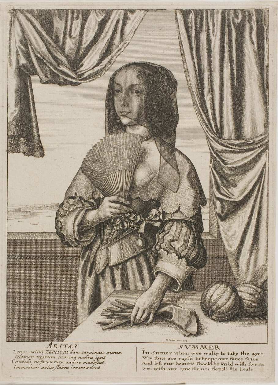 Été - Wenceslaus Hollar