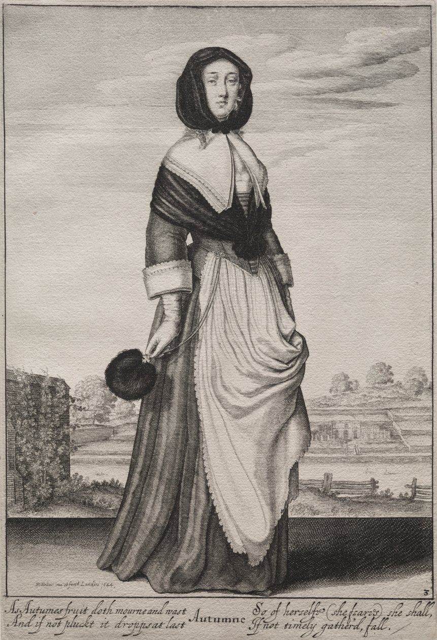 Les Saisons : Automne - Wenceslaus Hollar
