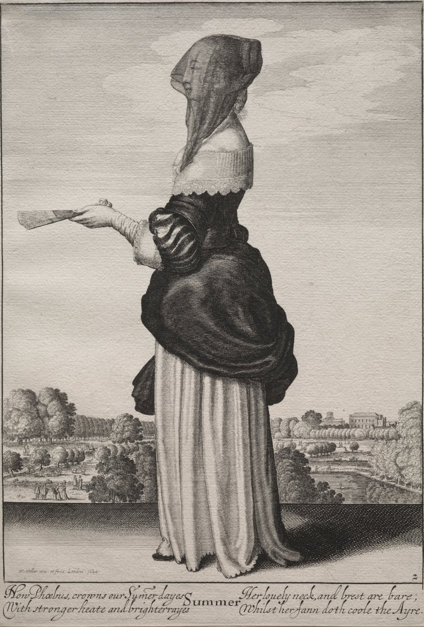 Les Saisons : Été - Wenceslaus Hollar