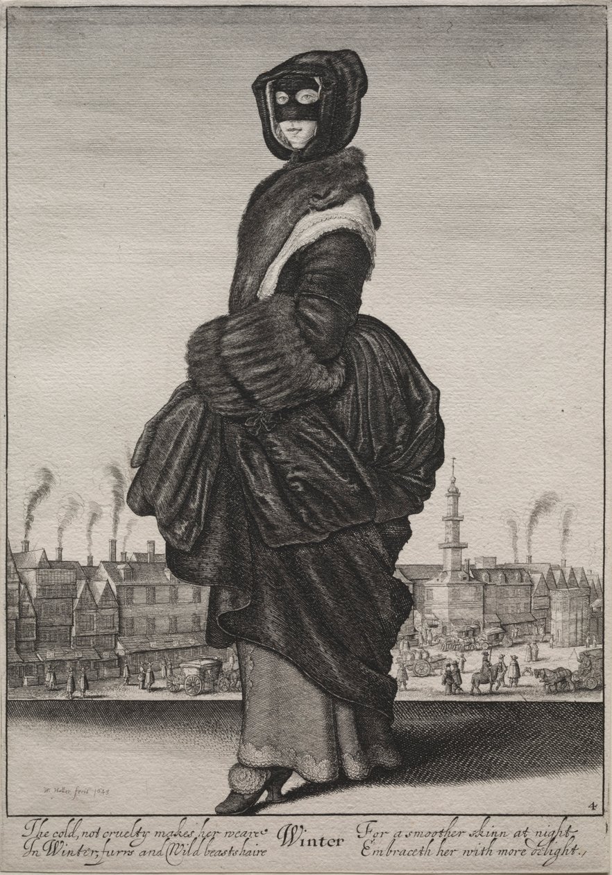 Les Saisons : Hiver, 1643-1644 - Wenceslaus Hollar