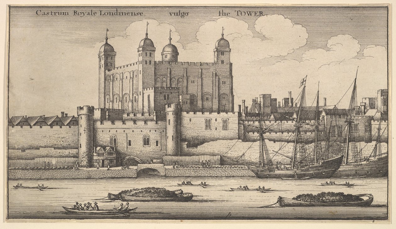 Tour de Londres - Wenceslaus Hollar