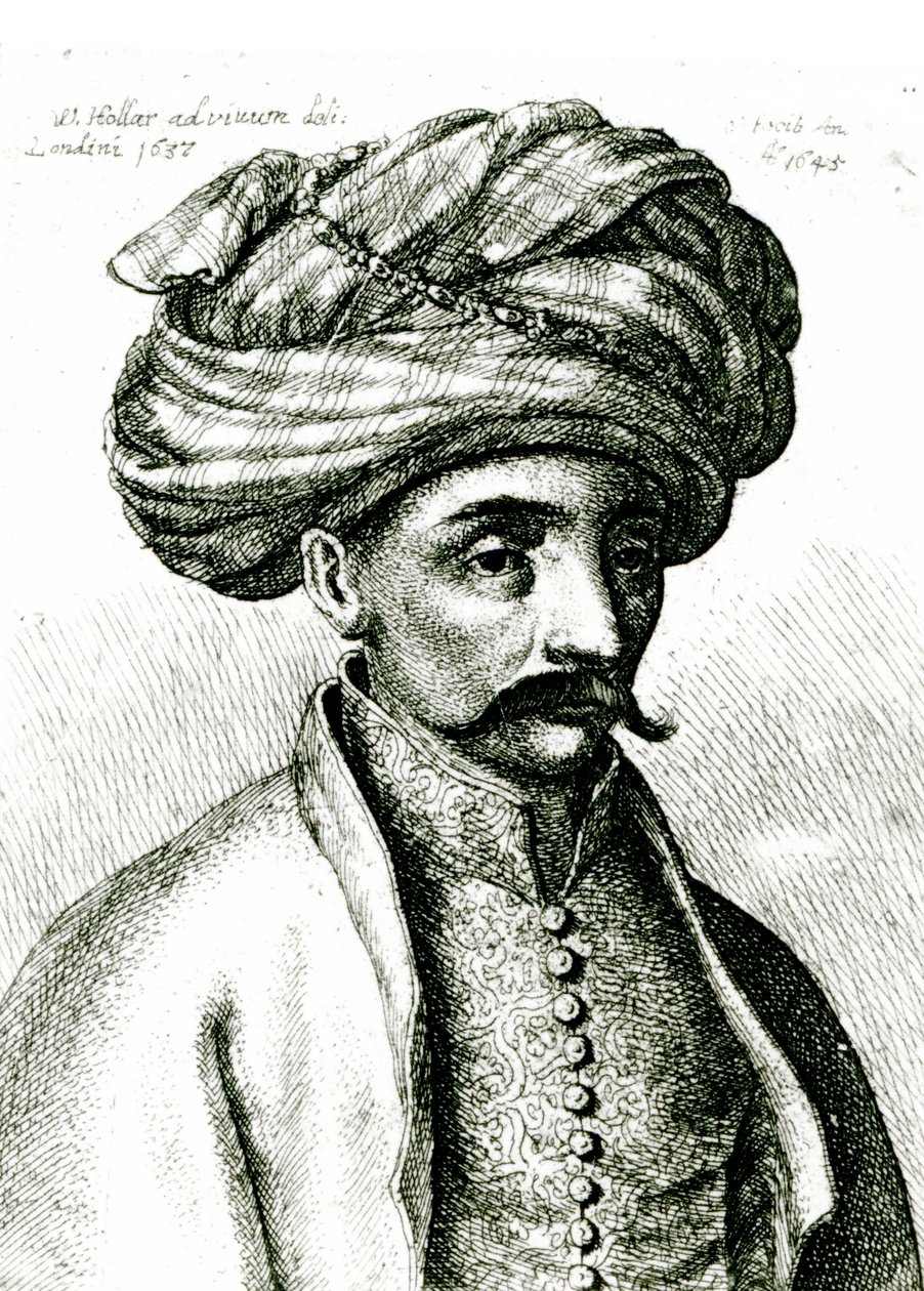 Tête de Turc, 1645 - Wenceslaus Hollar