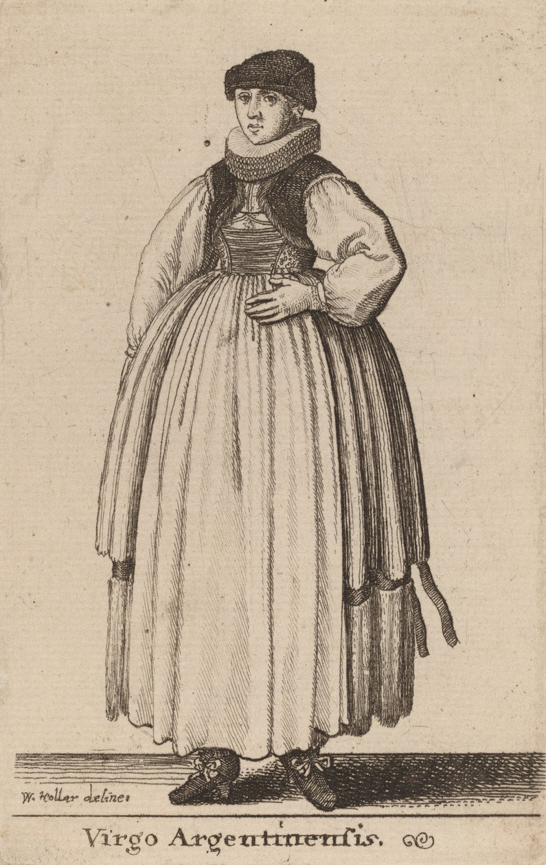 Virgo Argentinensis - Wenceslaus Hollar