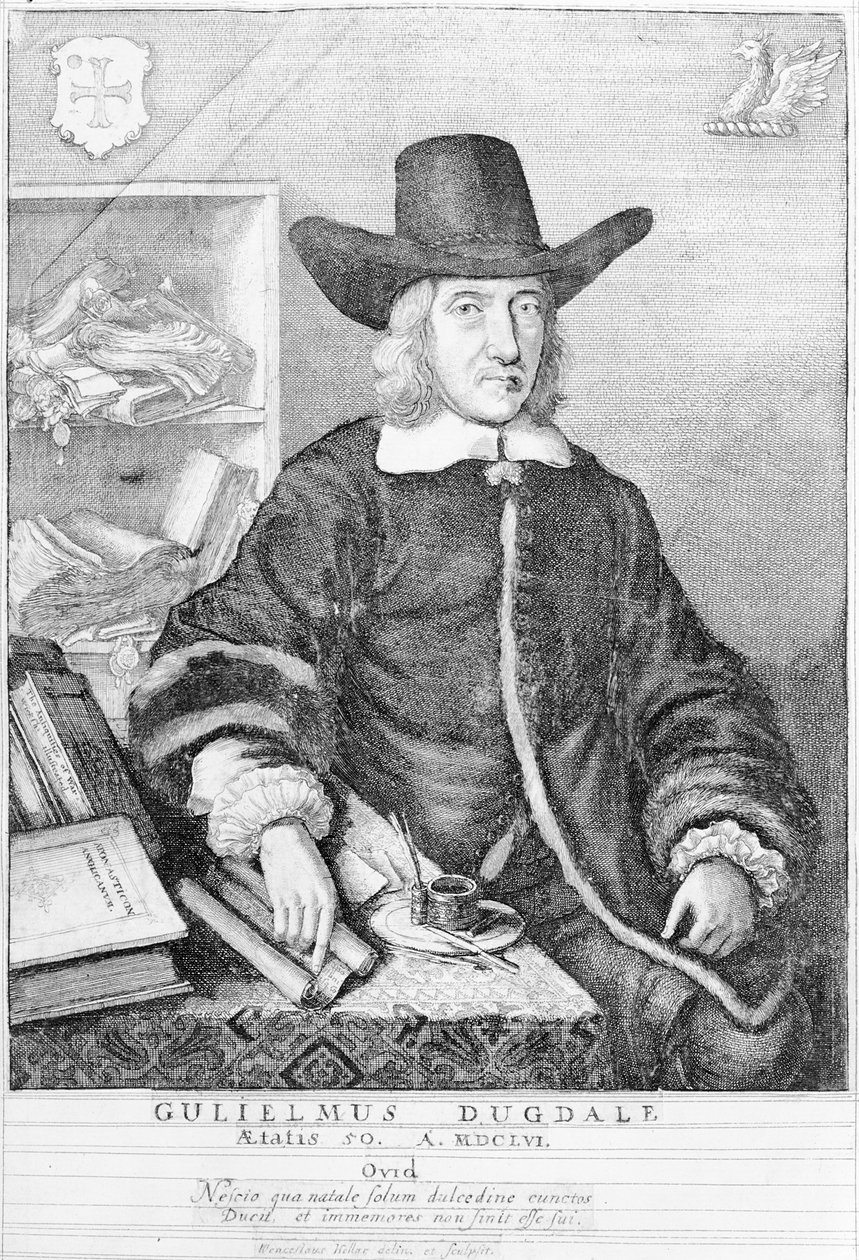 William Dugdale, 1656 - Wenceslaus Hollar