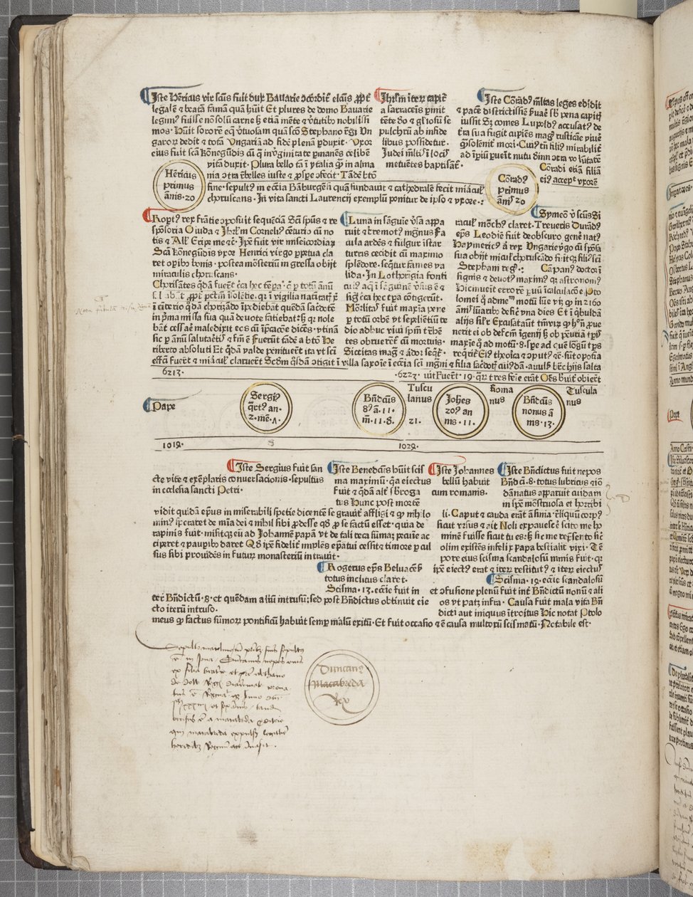 Fol 53 verso, Fasciculus Temporum - Werner Rolevinck