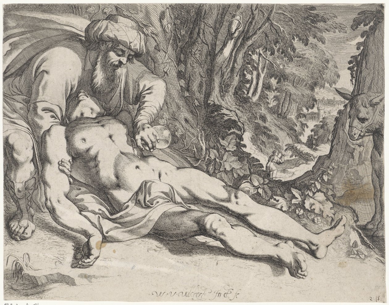 Le Bon Samaritain - Werner van den Valckert