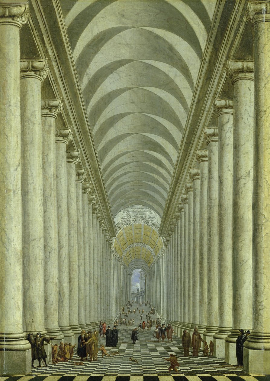 Escalier intérieur de la Renaissance - Wilhelm van Ehrenberg