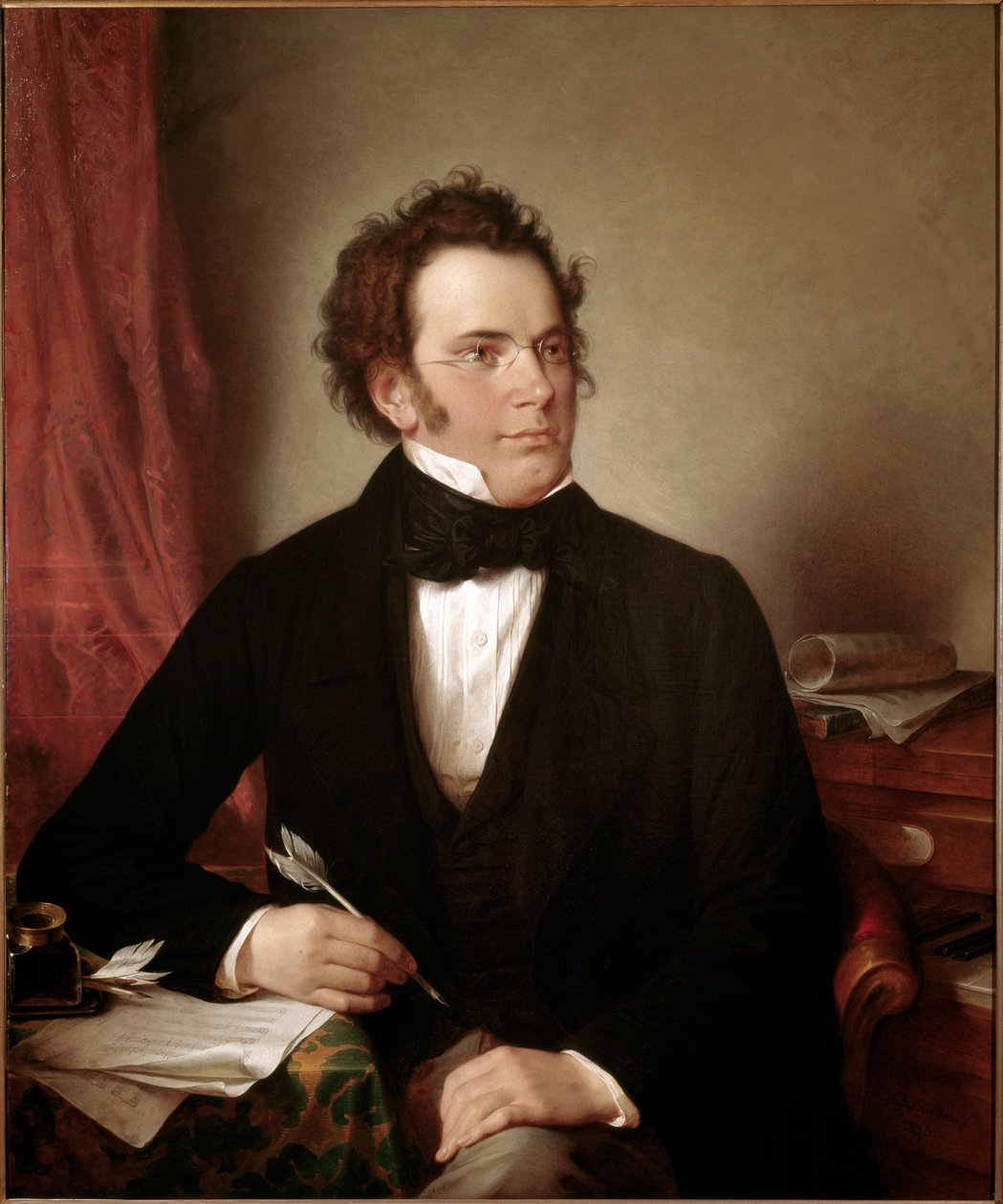 Portrait de Franz Peter Schubert - Wilhelm August Rieder