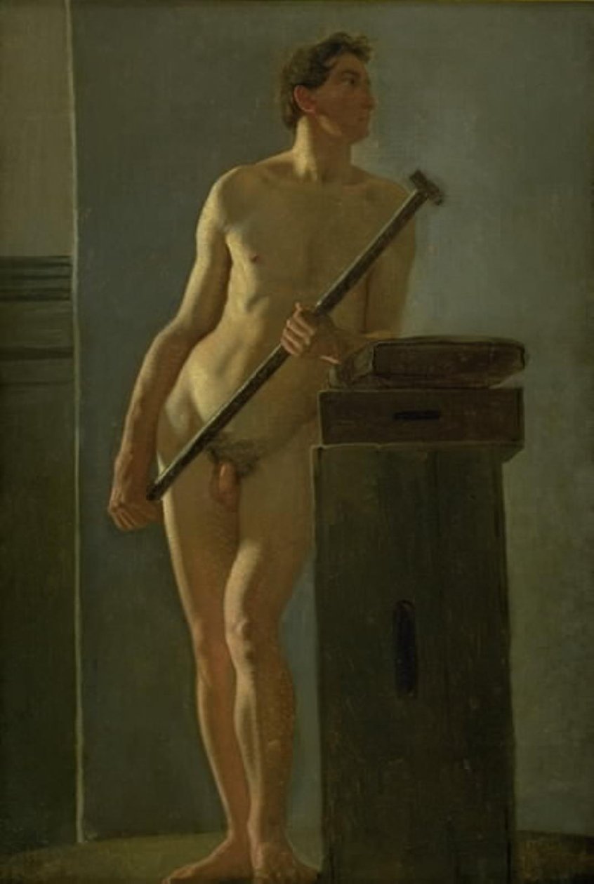 Modèle masculin - Wilhelm Bendz