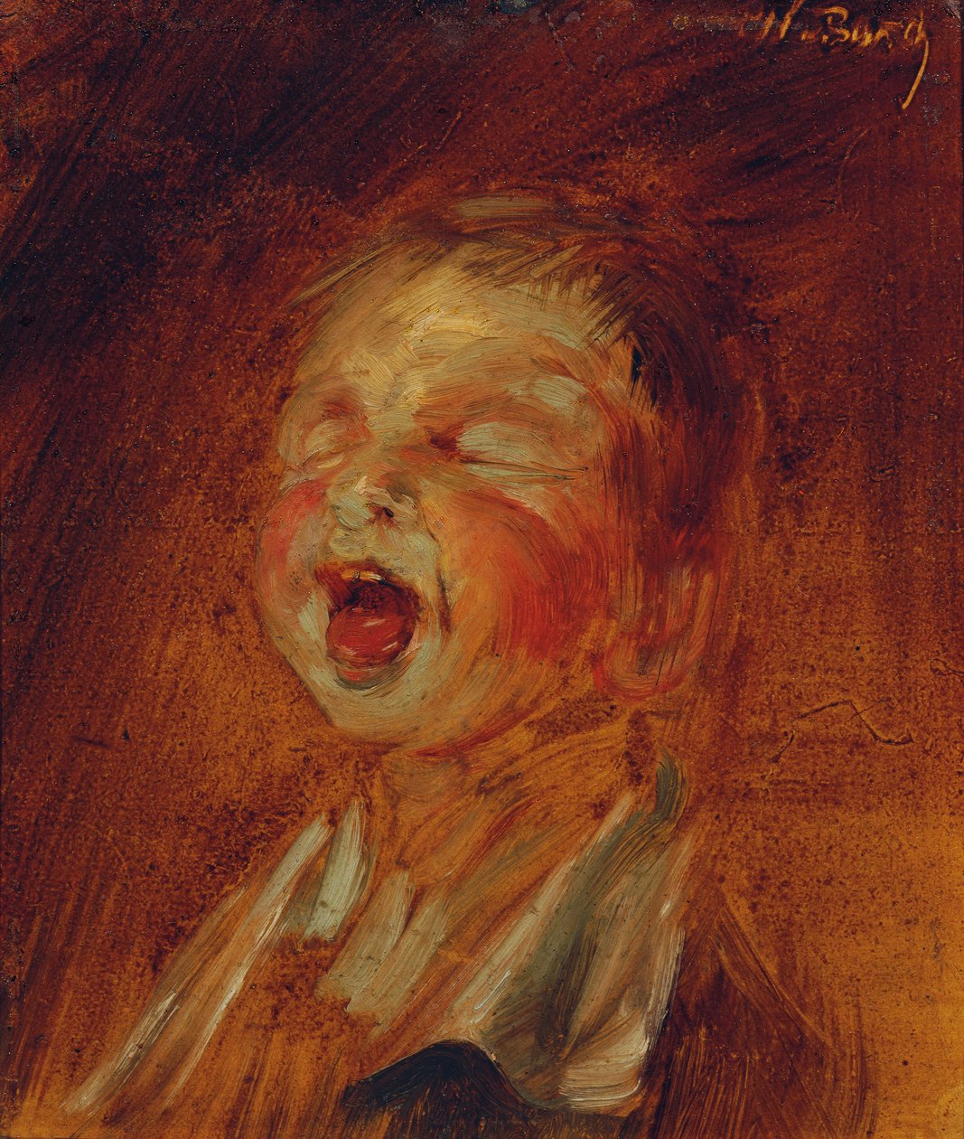 Garçon criant - Wilhelm Busch