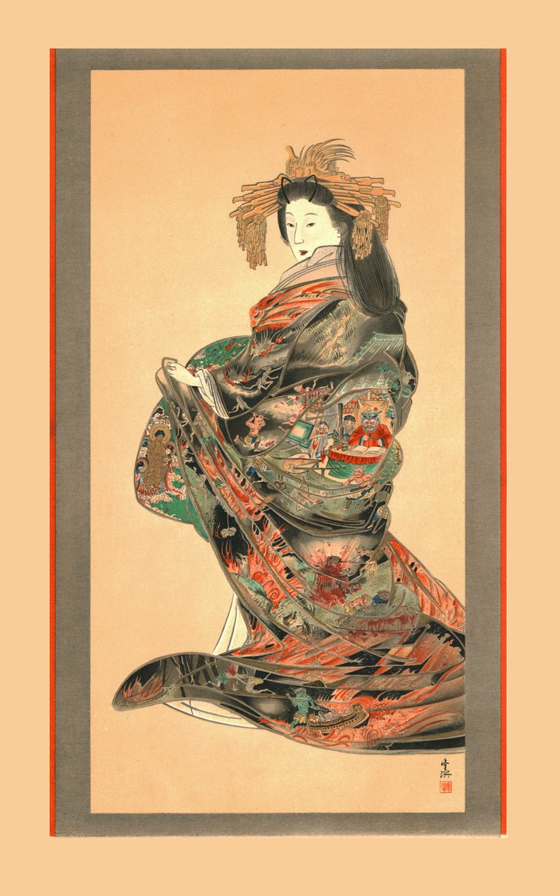 Jigoku Reigan, 19ème siècle, 1886 - Wilhelm Greve