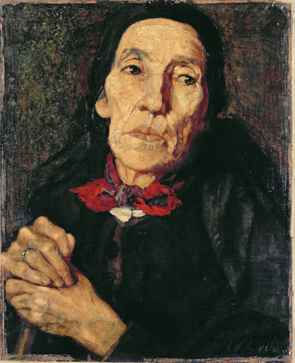 Le vieux fermier, 1875 - Wilhelm Maria Hubertus Leibl