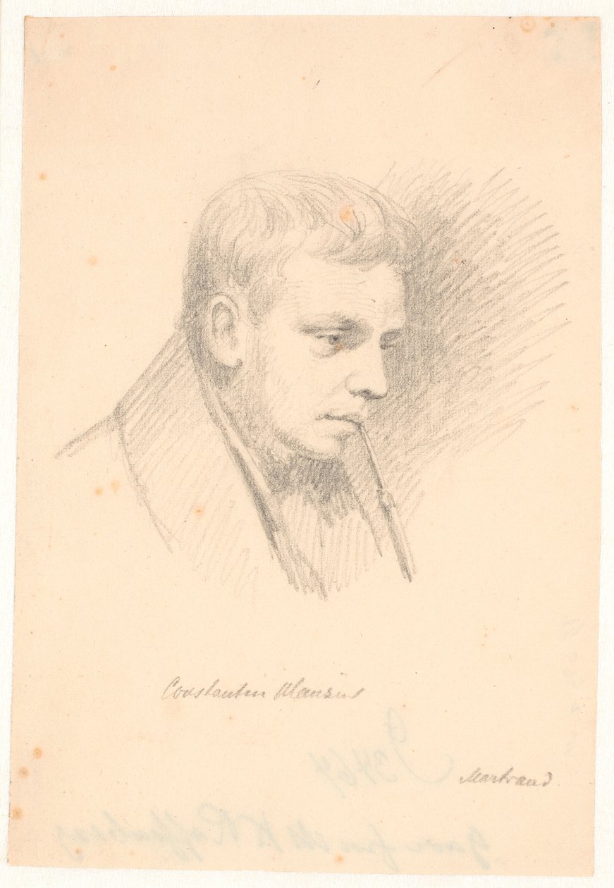 Portrait de Constantin Hansen - Wilhelm Marstrand