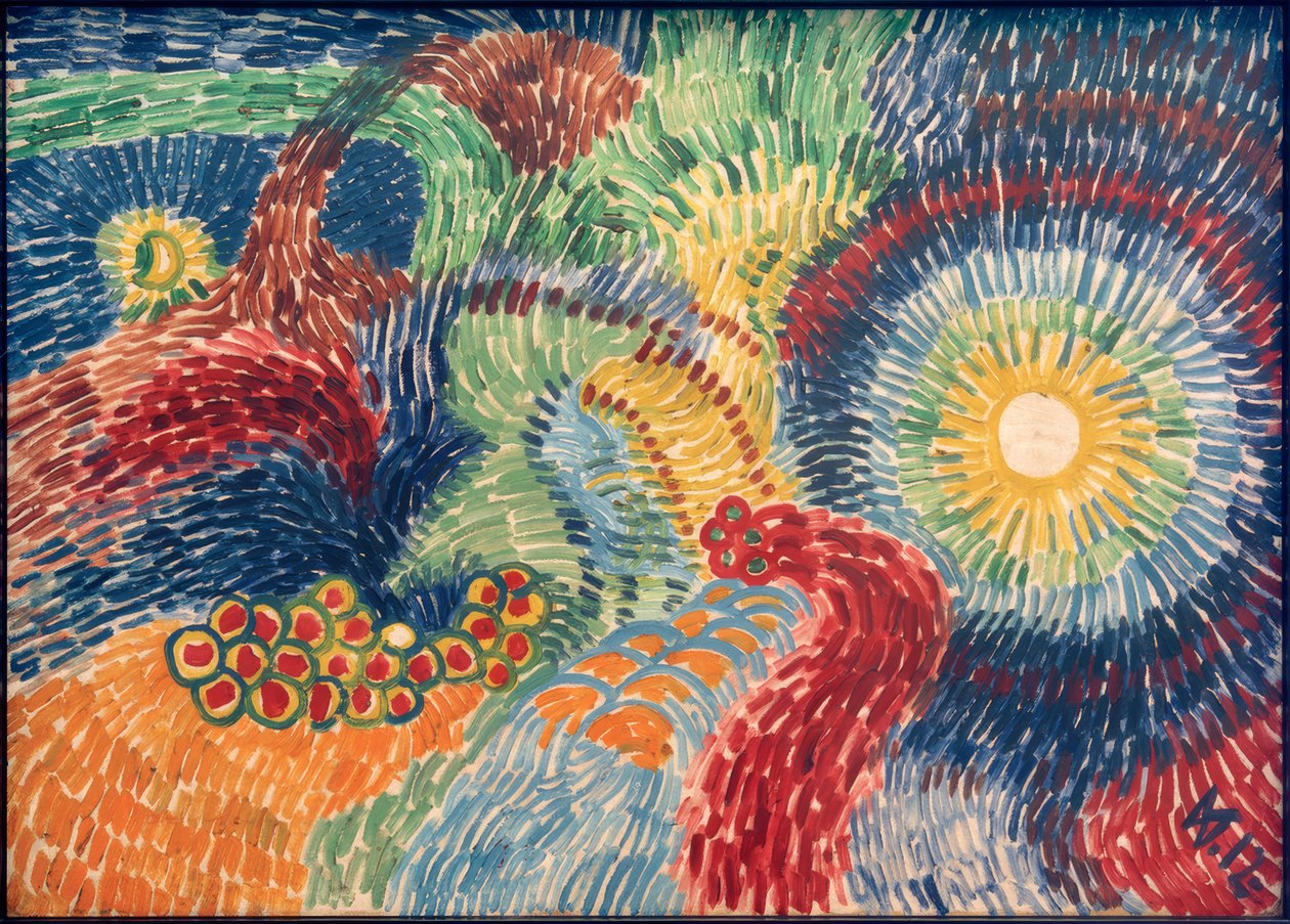 Composition astrale XII - Wilhelm Morgner
