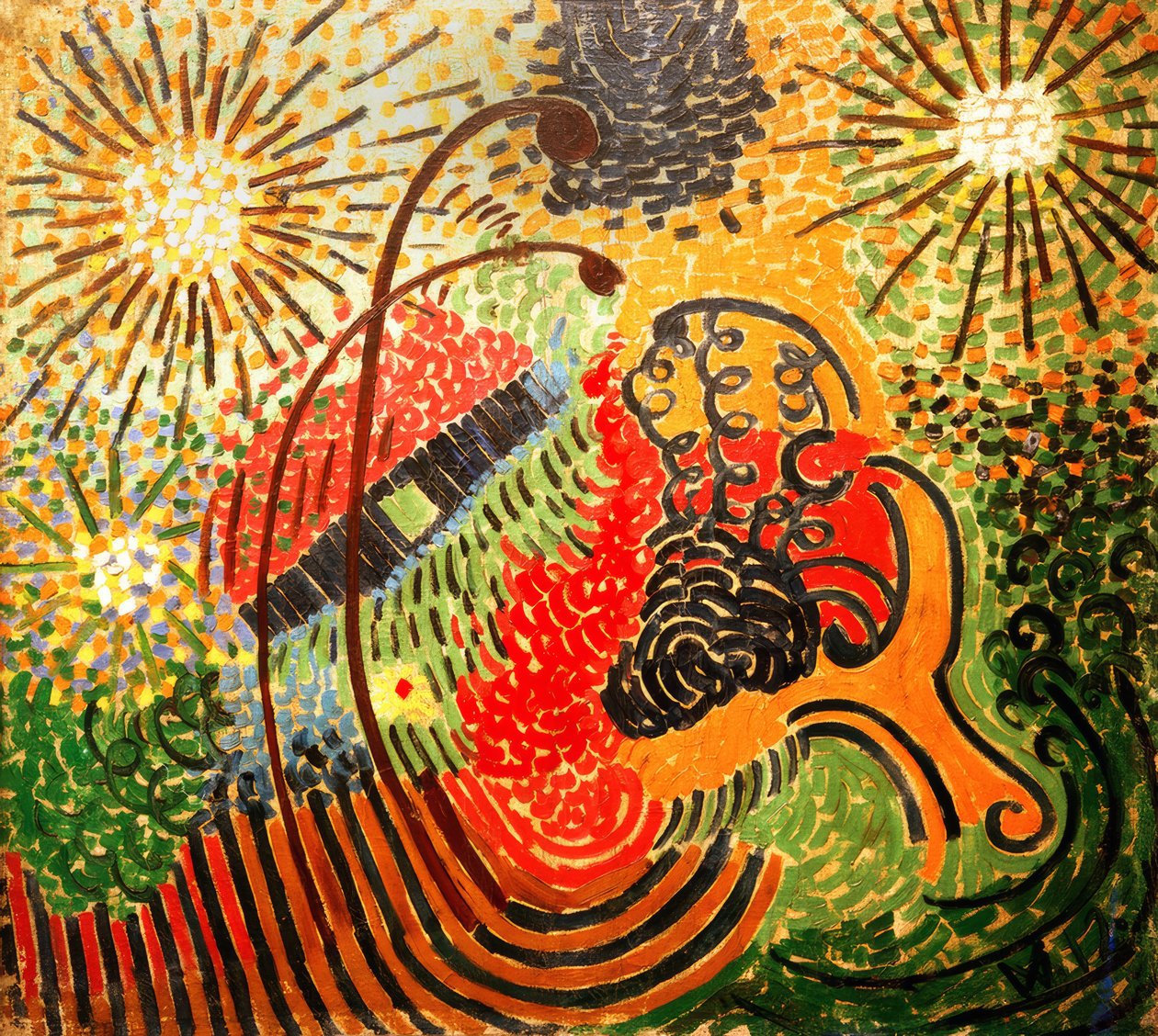 Composition ornementale XIV - Wilhelm Morgner