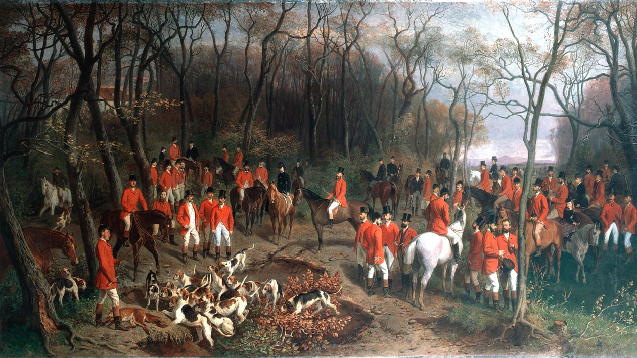 Élisabeth à la chasse, fin du XIXe siècle - Wilhelm Richter
