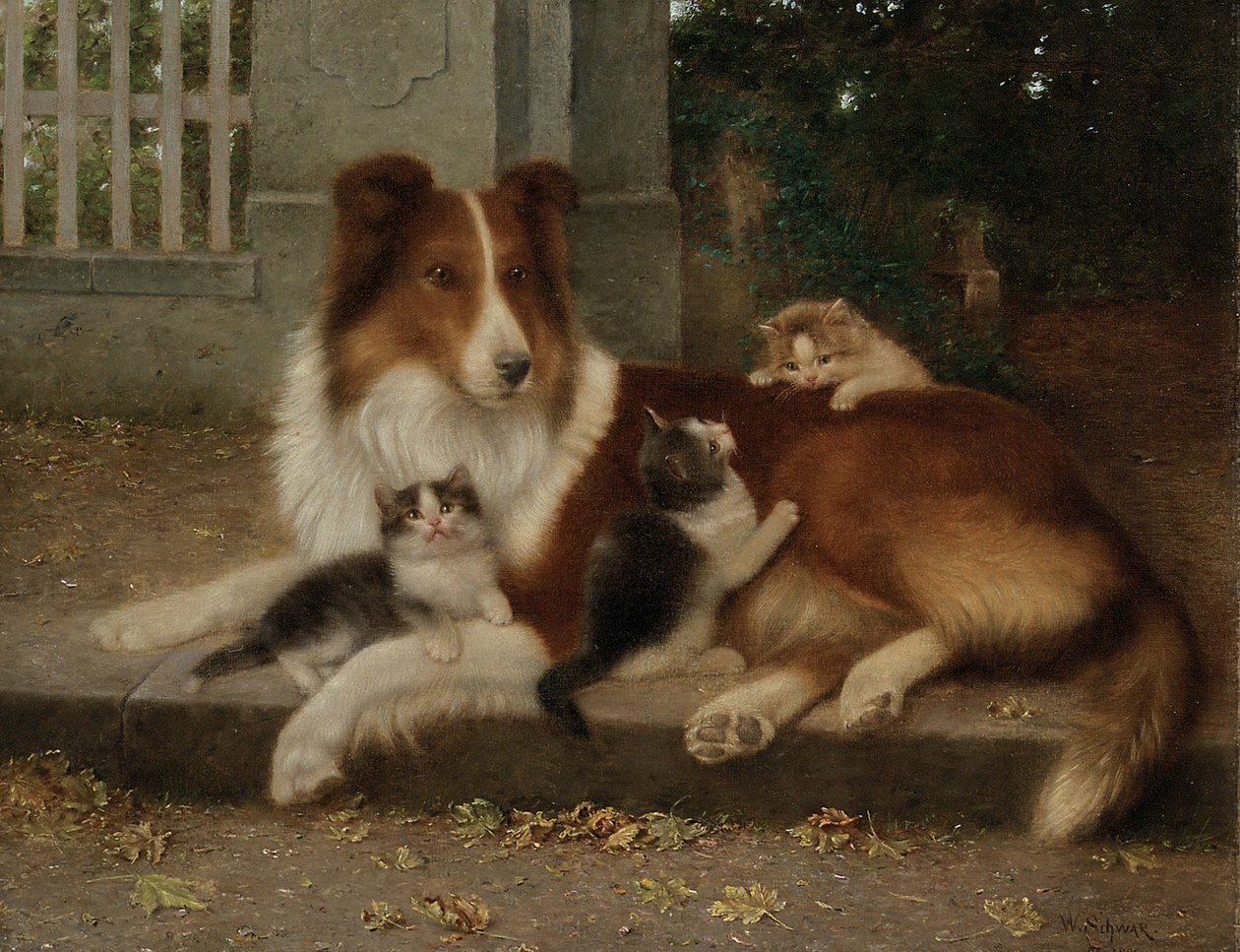 Les meilleurs amis - Wilhelm Schwar