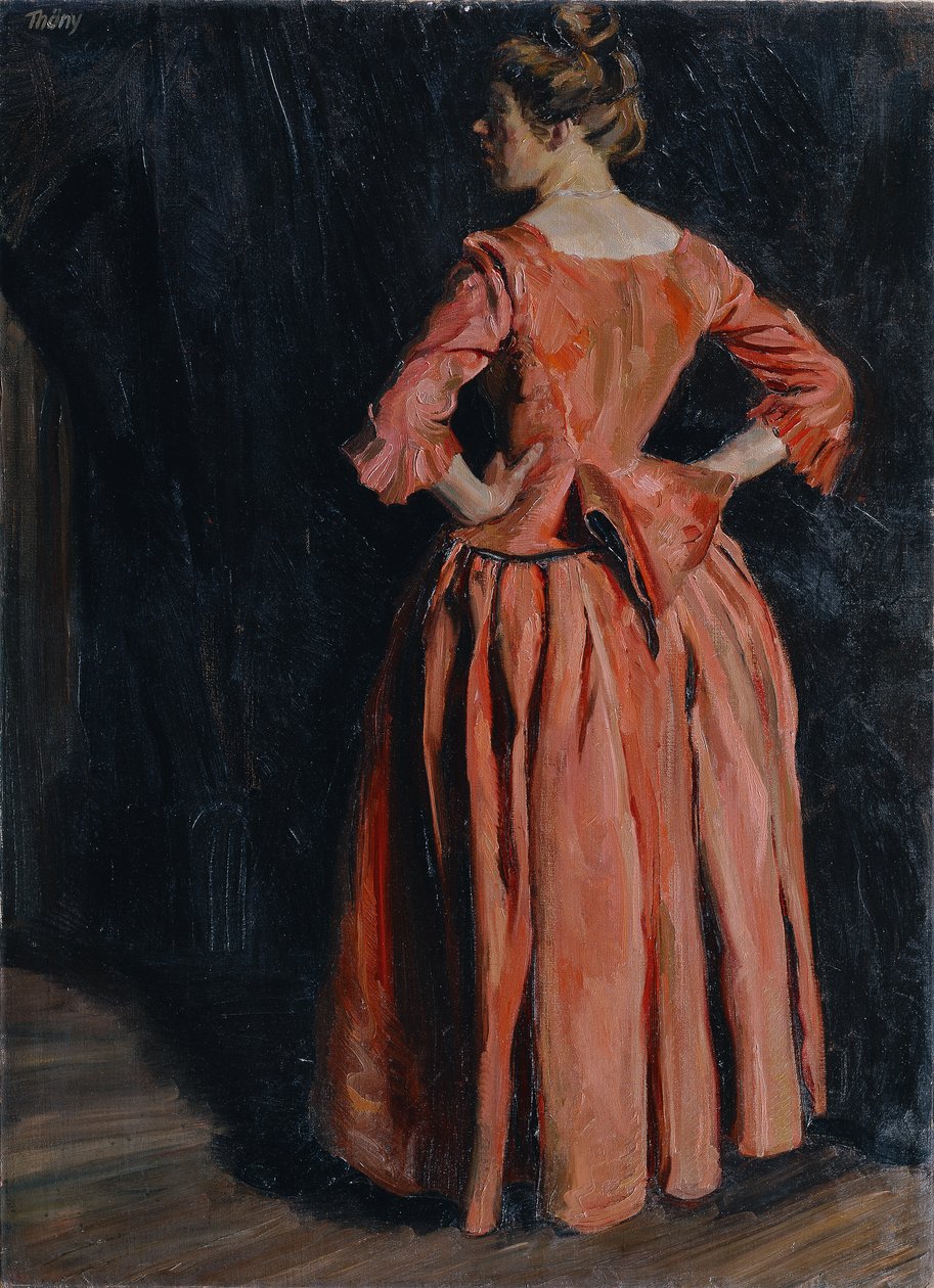 Portrait de dame - Wilhelm Thöny