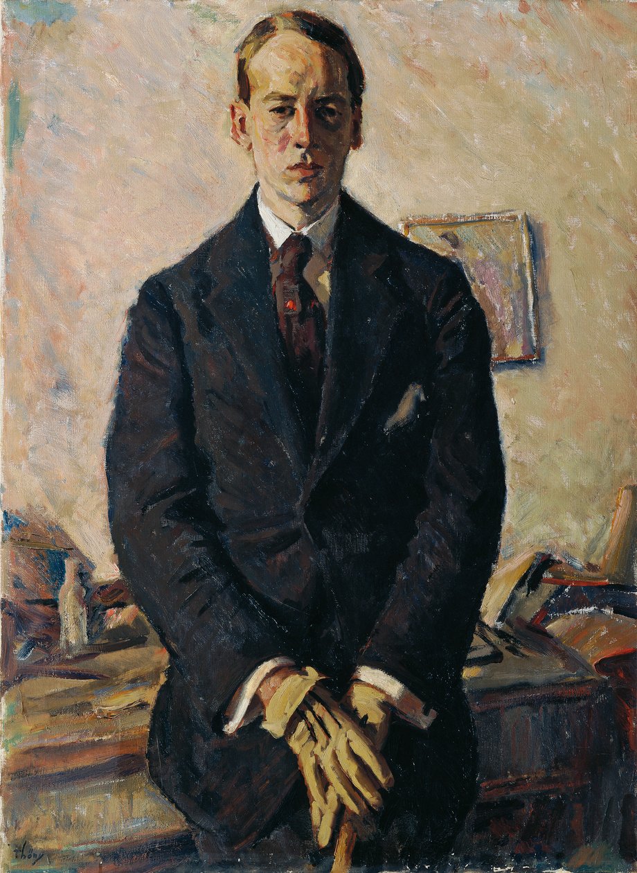 Le peintre Julius Fehr - Wilhelm Thöny