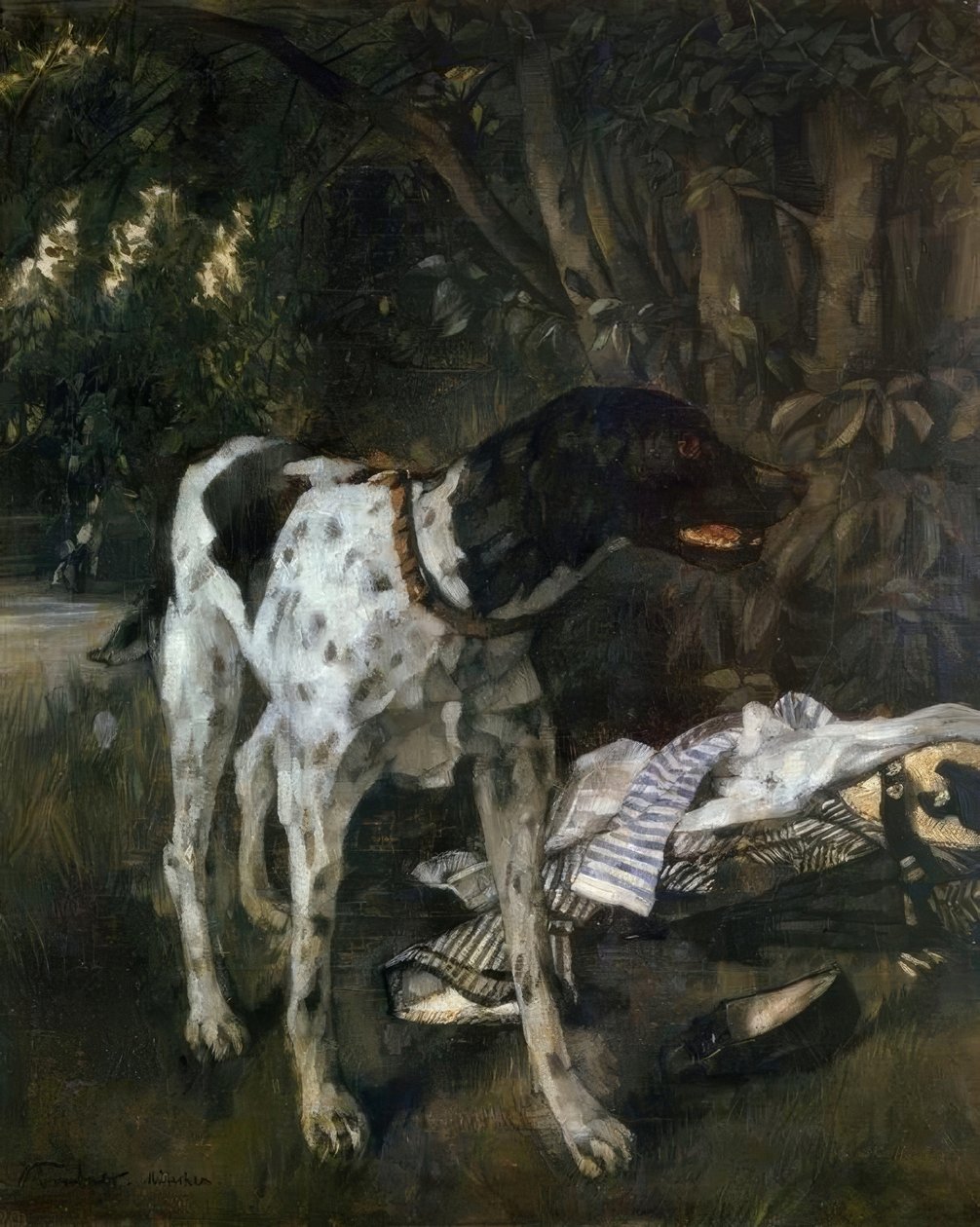 Le Gardien - Wilhelm Trübner