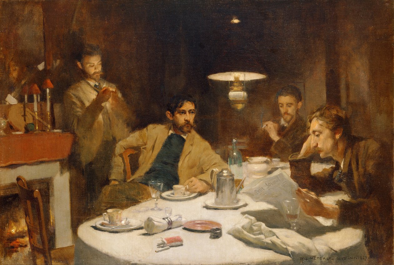 Le petit déjeuner à dix cents - Willard Leroy Metcalf