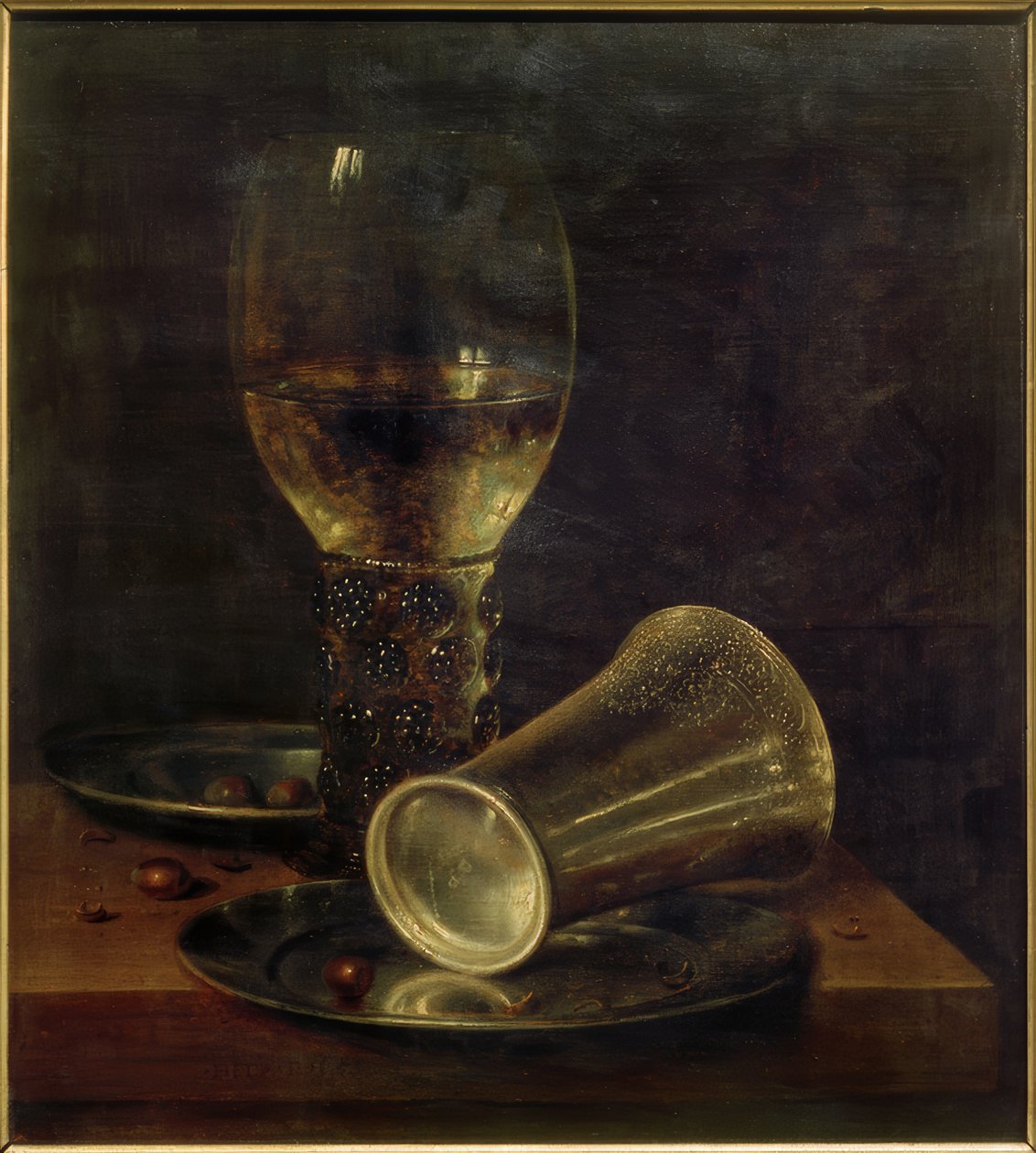 Nature morte avec gobelet renversé - Willem Claesz. Heda