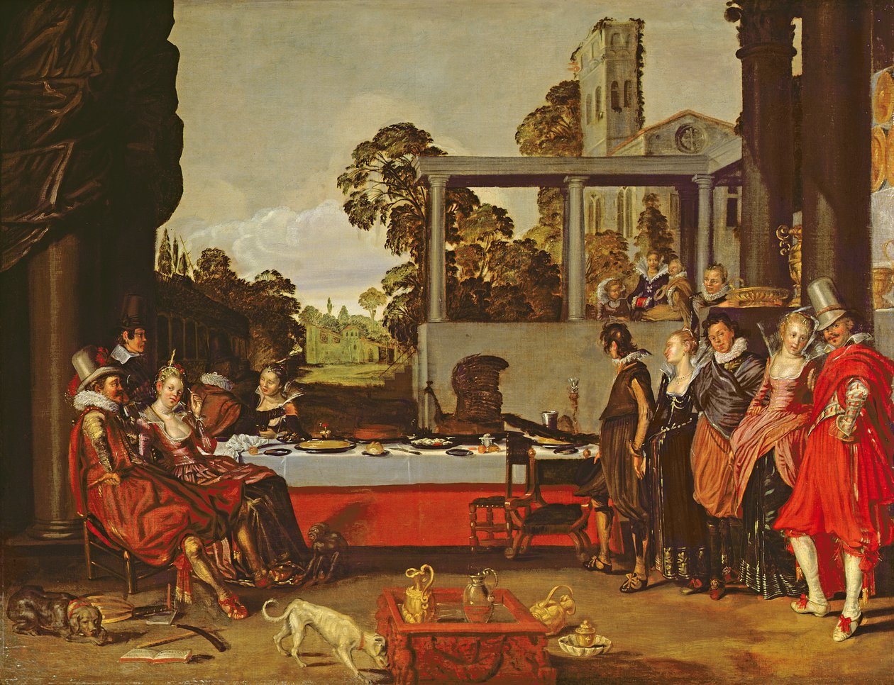 Compagnie joyeuse en plein air - Willem Pietersz Buytewech