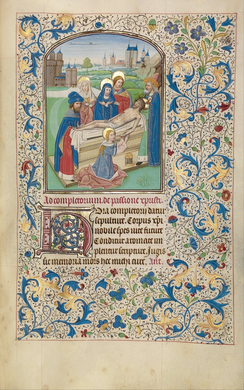 La Mise au tombeau - Willem Vrelant