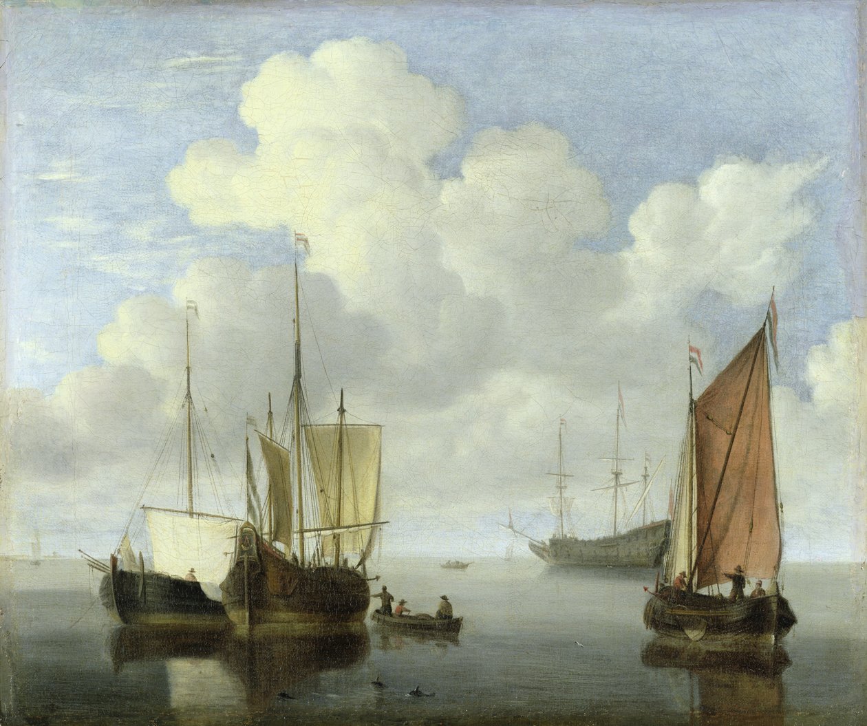 Paysage marin - Willem van de Velde the Younger