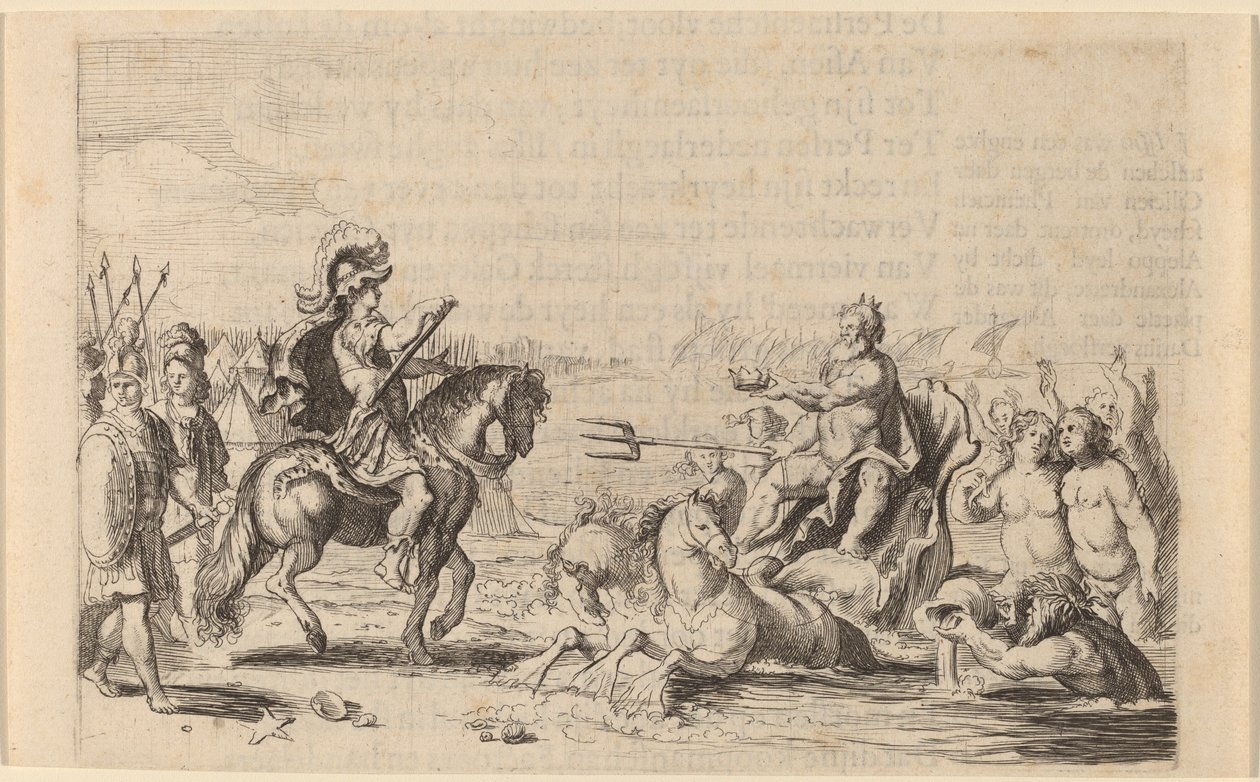 Alexandre le Grand et Neptune - Willem Basse