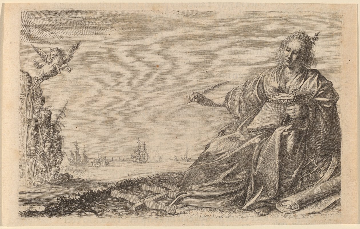 La Muse de la Poésie - Willem Basse