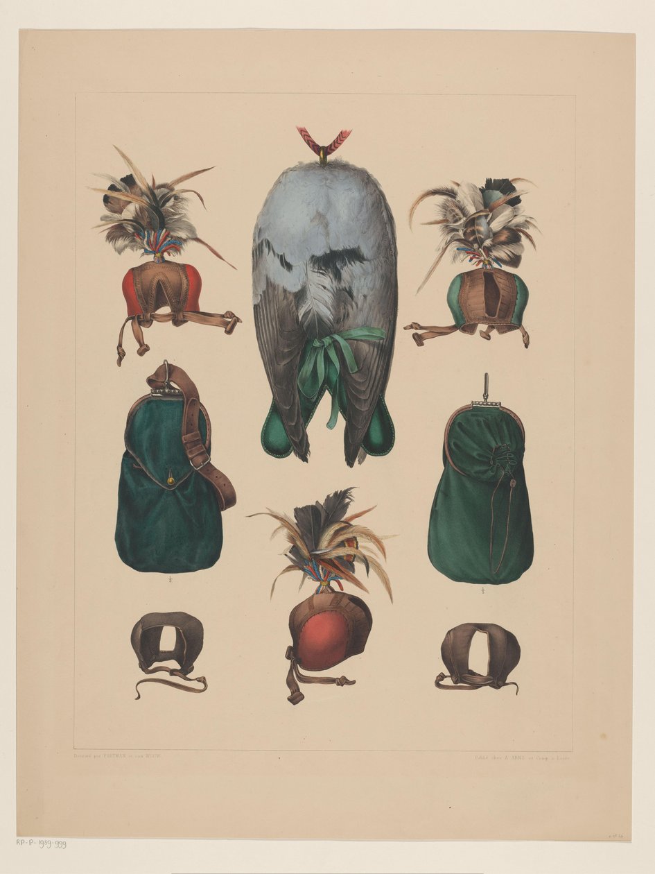 Attributs de la fauconnerie - Willem Bastiaan van Wouw (possibly)