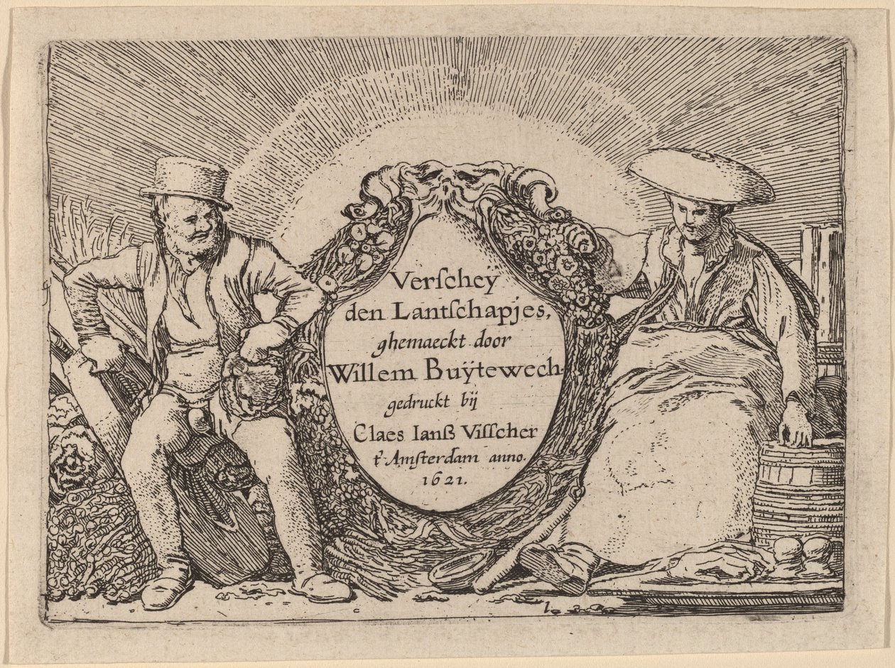 Page de titre - Willem Buytewech