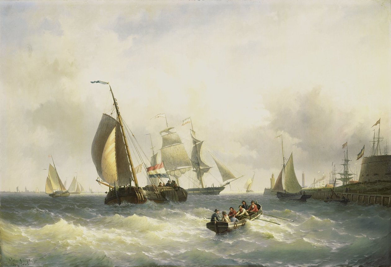 Ancrage à Bremerhaven - Willem Gruyter jr.