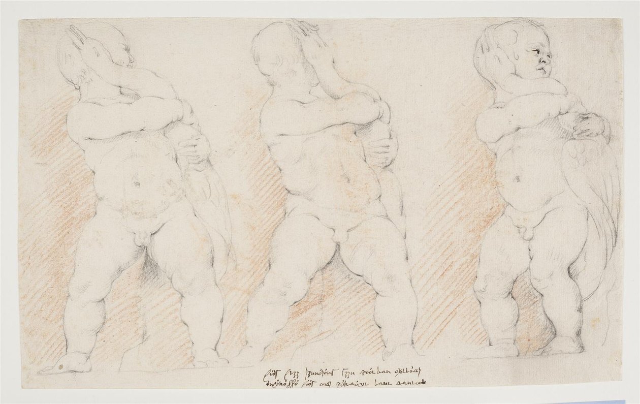 Garçon avec une oie - Willem Panneels
