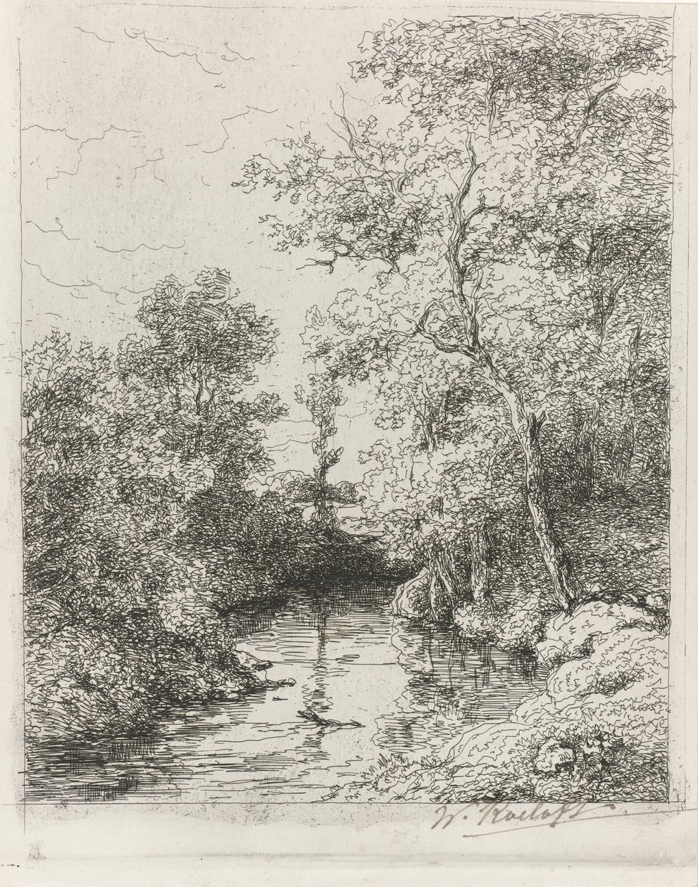 Ruisseau - Willem Roelofs (I)