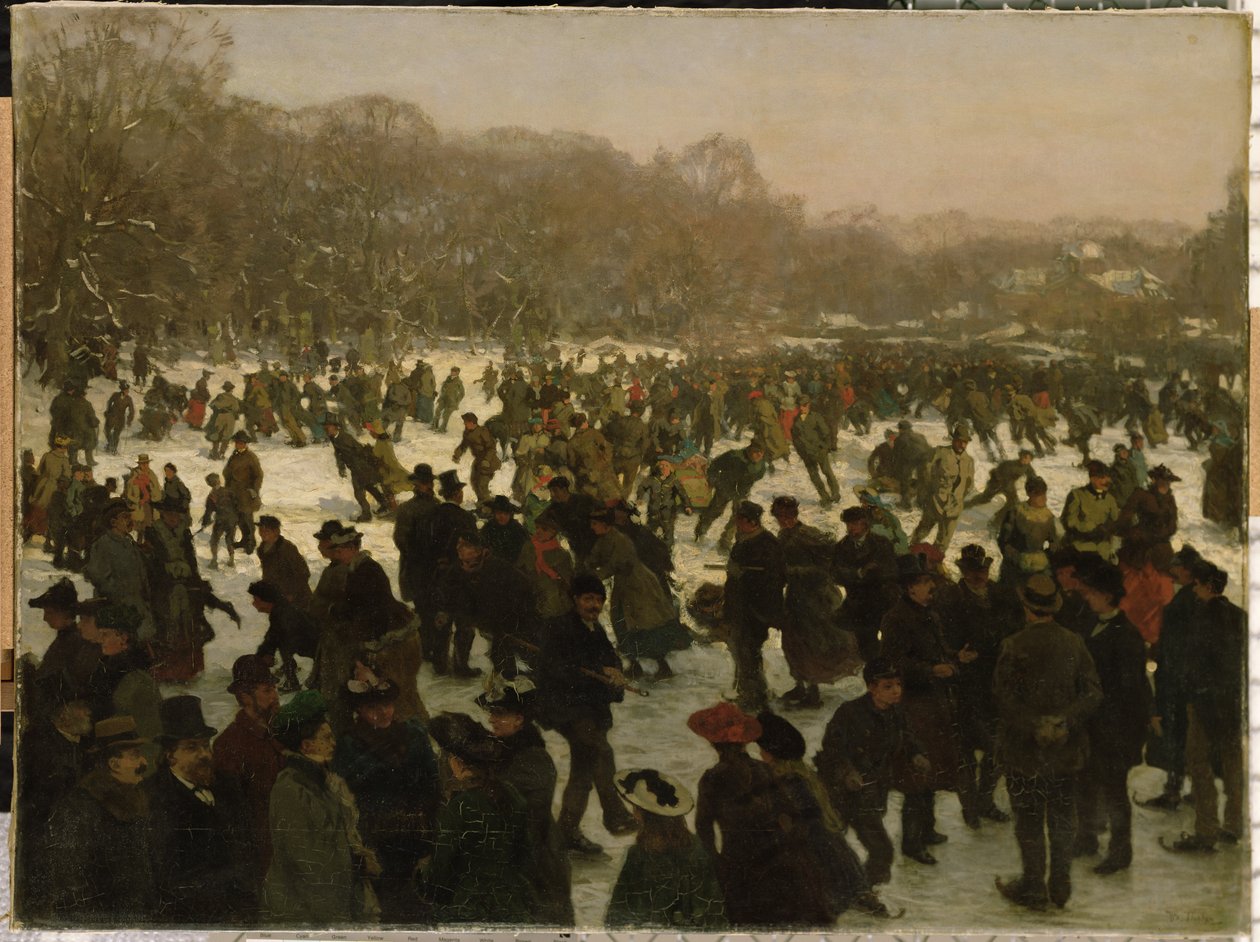 Patinage dans Haagse Bos - Willem Tholen