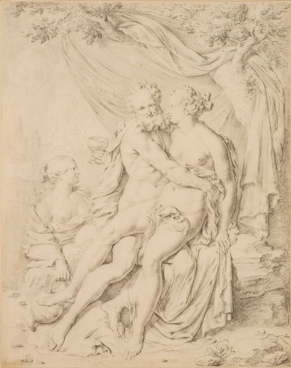 Lot et ses filles - Willem Van Mieris