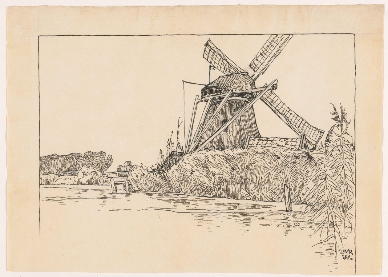Moulin au bord de l