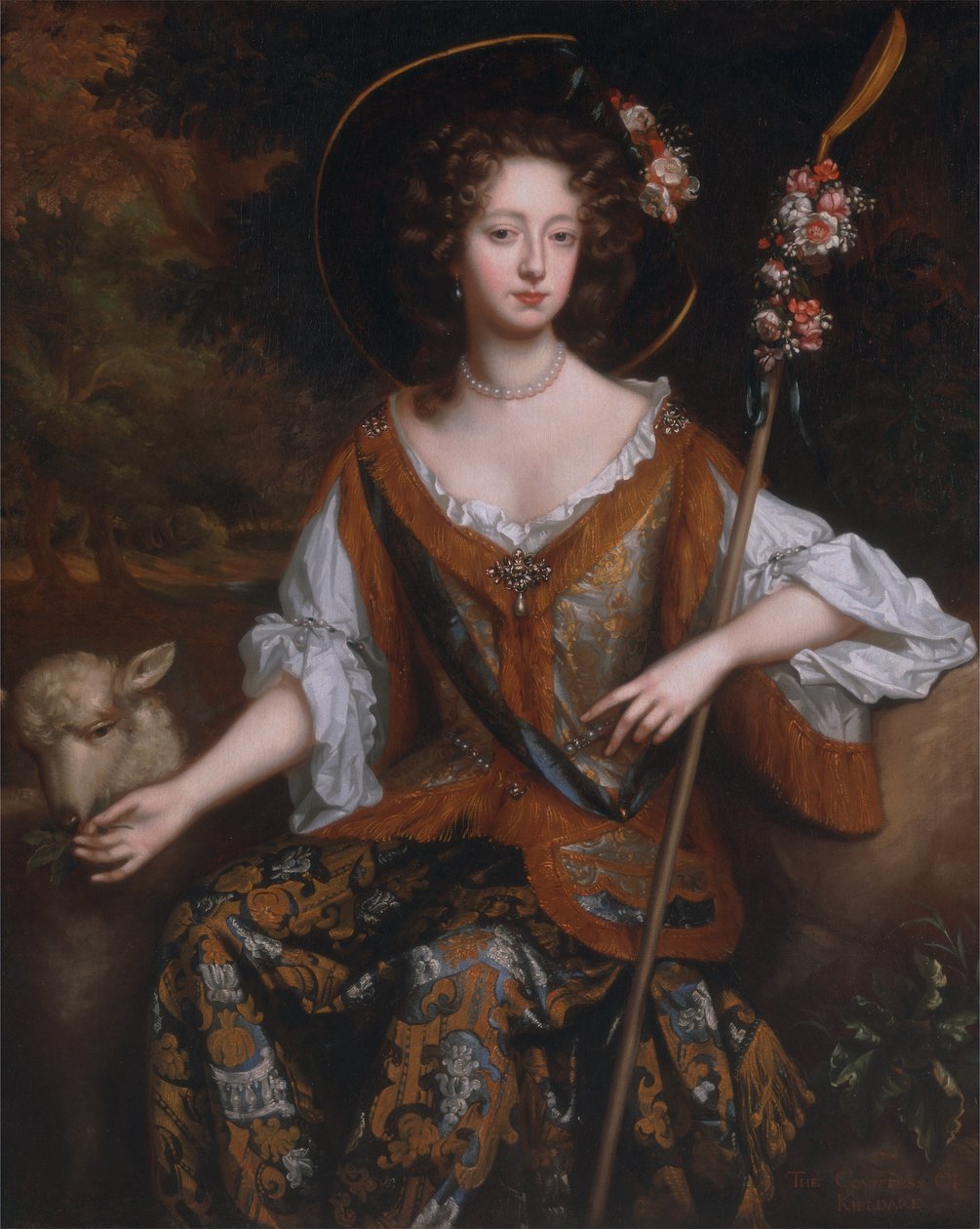 Elizabeth Jones, comtesse de Kildare - Willem Wissing