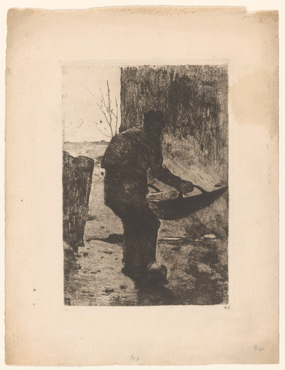 Homme vannant, c.1888 - Willem Arnoldus Witsen