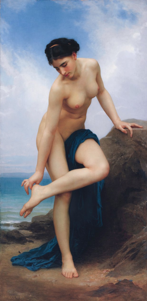 Après le bain - William Adolphe Bouguereau