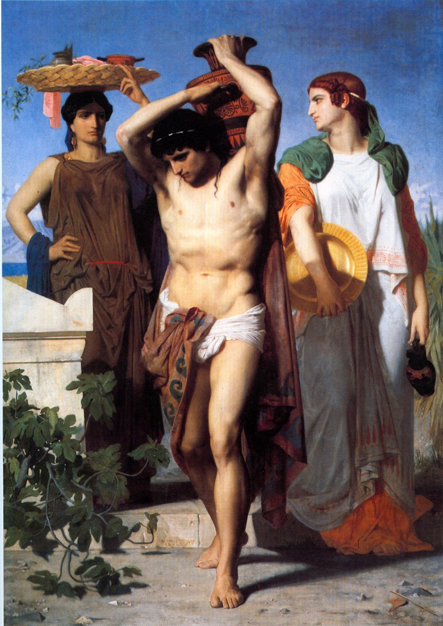Canephores - William Adolphe Bouguereau