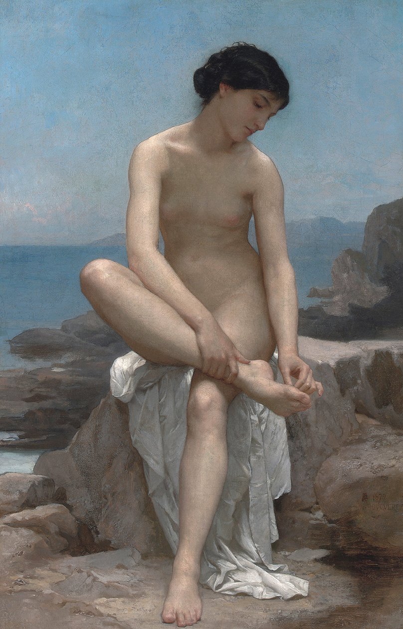 Le Baigneur - William Adolphe Bouguereau