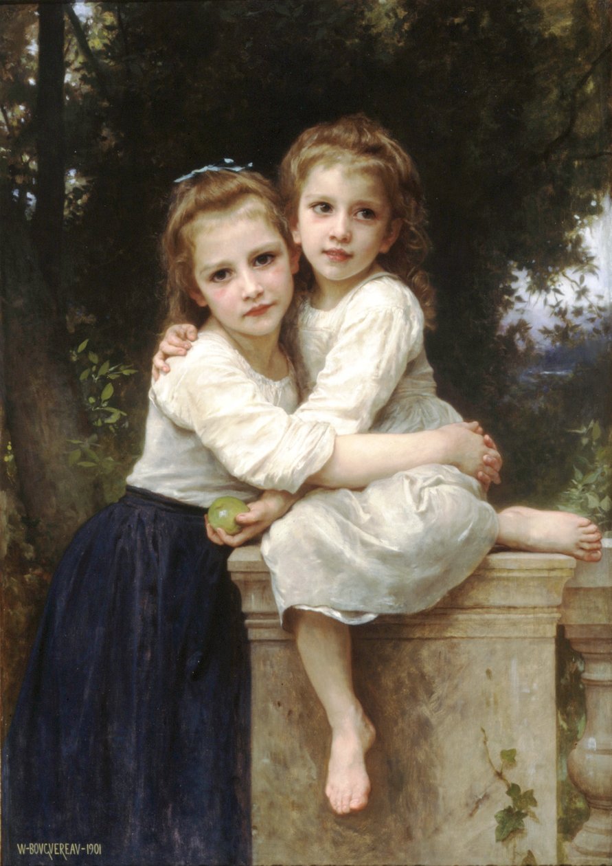 Deux sœurs - William Adolphe Bouguereau