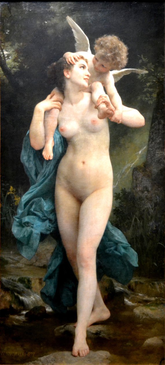 Jeunesse et amour - William Adolphe Bouguereau