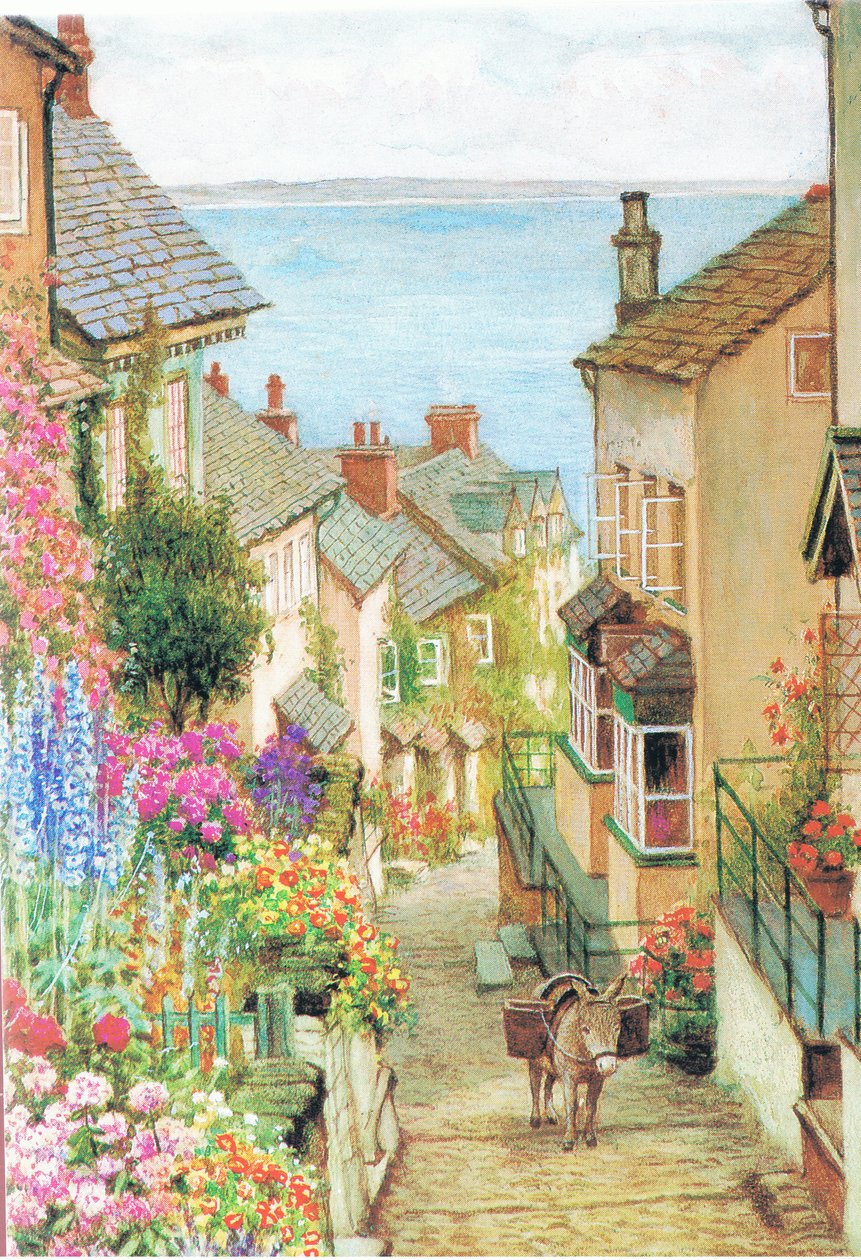 Clovelly, source inconnue - William Affleck Carruthers